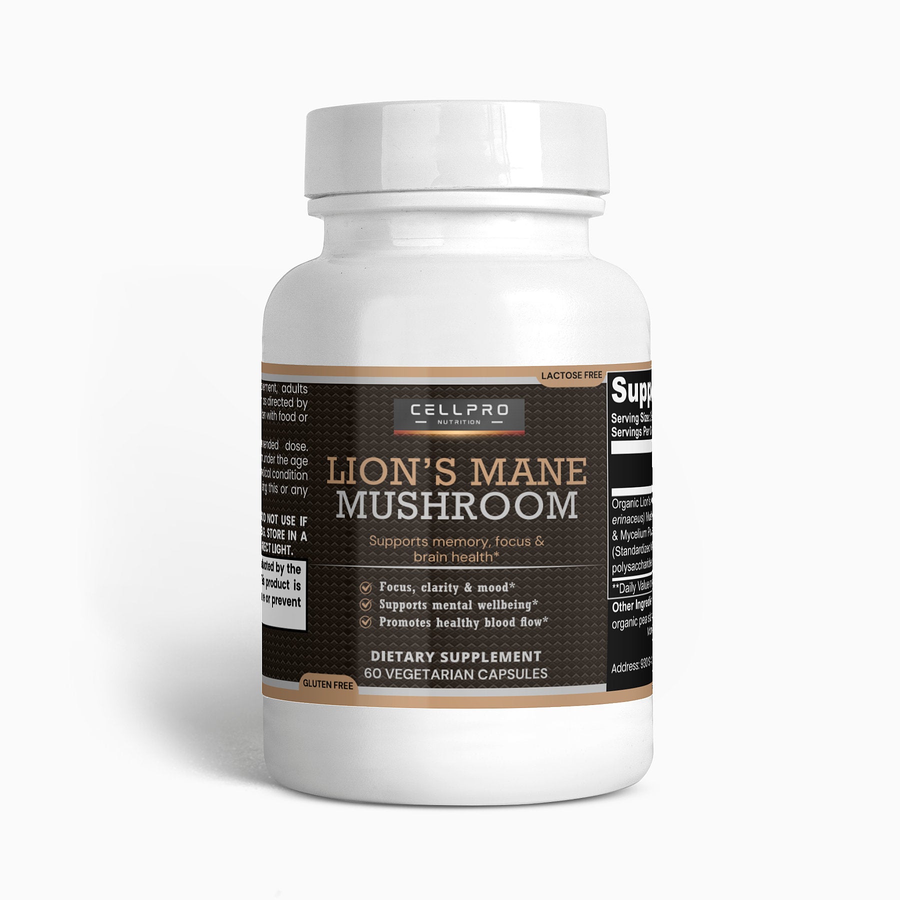 Lion's Mane Mushroom - CELLPRO NUTRITION