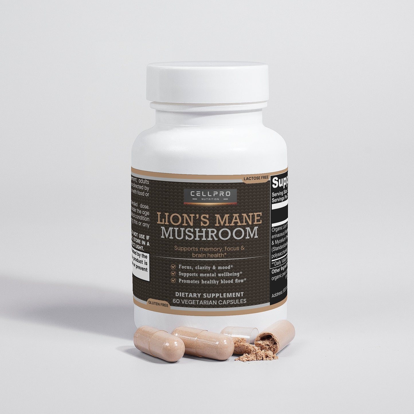 Lion's Mane Mushroom - CELLPRO NUTRITION