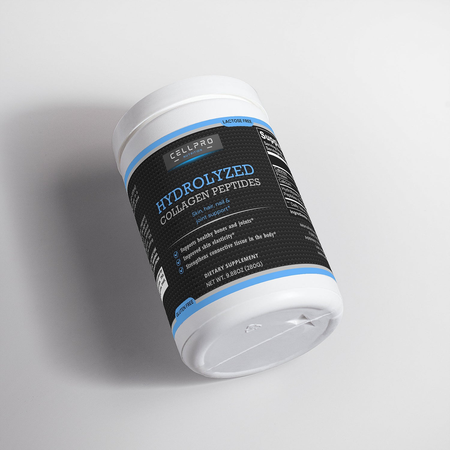 Grass-Fed Hydrolyzed Collagen Peptides - CELLPRO NUTRITION