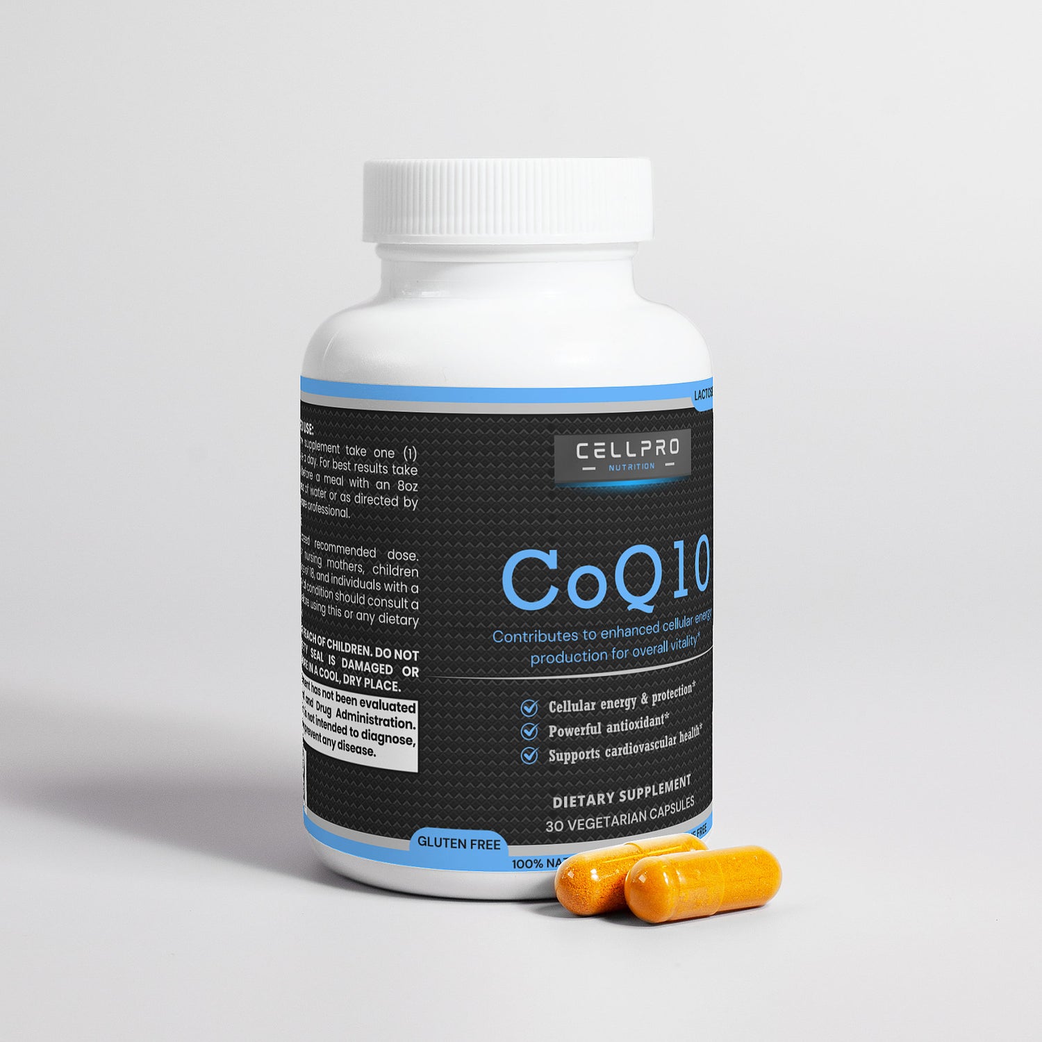 CoQ10 Ubiquinone - CELLPRO NUTRITION