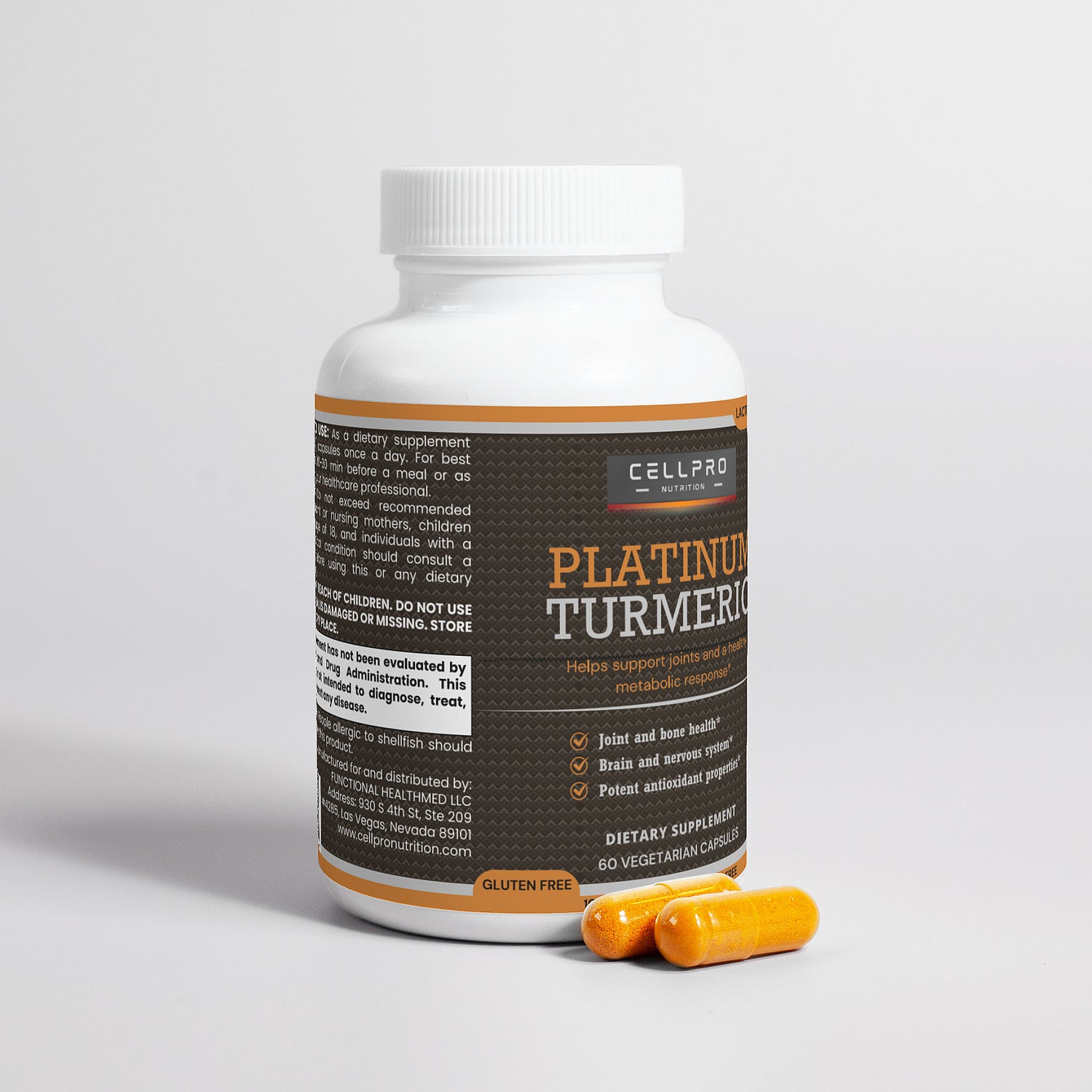 Platinum Turmeric - CELLPRO NUTRITION