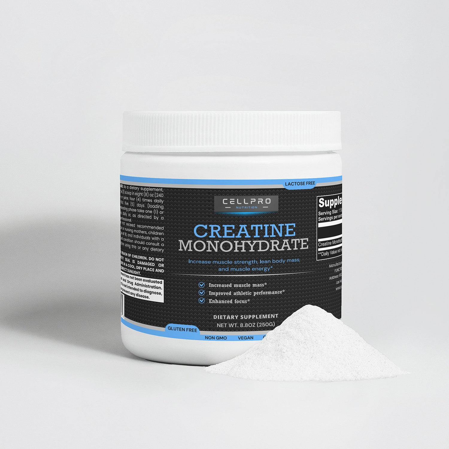 Creatine Monohydrate - CELLPRO NUTRITION