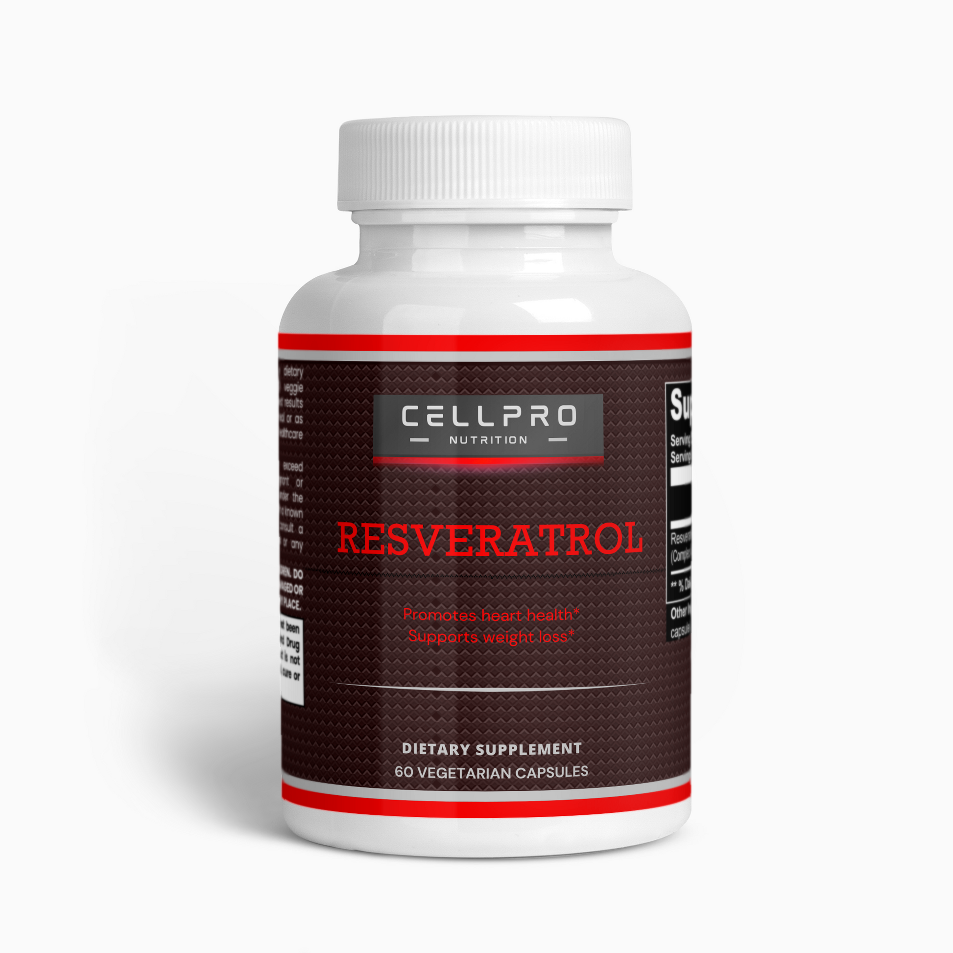 Resveratrol 50% 600mg - CELLPRO NUTRITION